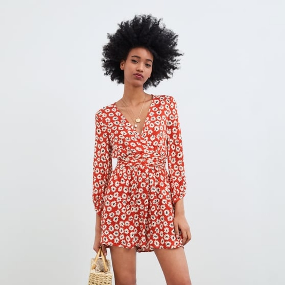 Brand New Zara Jumper Playsuit